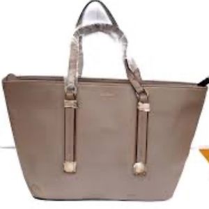 Aldo Gold/Tan Large Tote Bag